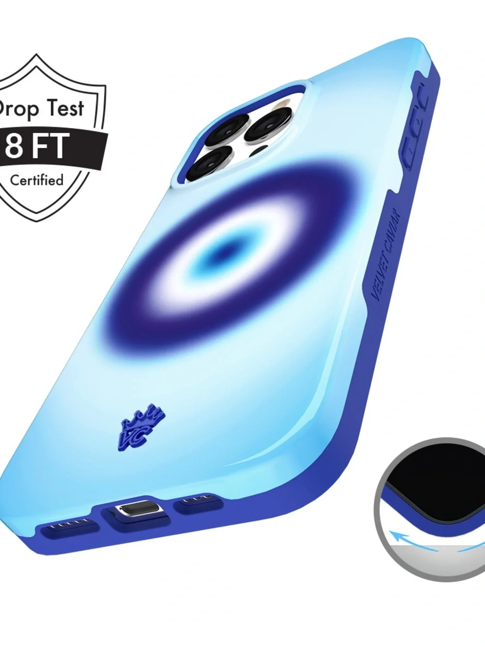Velvet Caviar - Evil Eye Aura iPhone 14 Pro Case